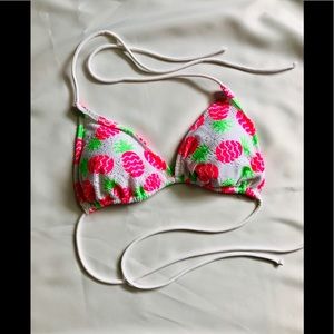 OP Pineapple Bikini Top